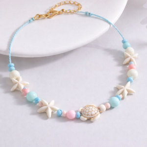 vòng cổ sao biển & rùa biển pastel